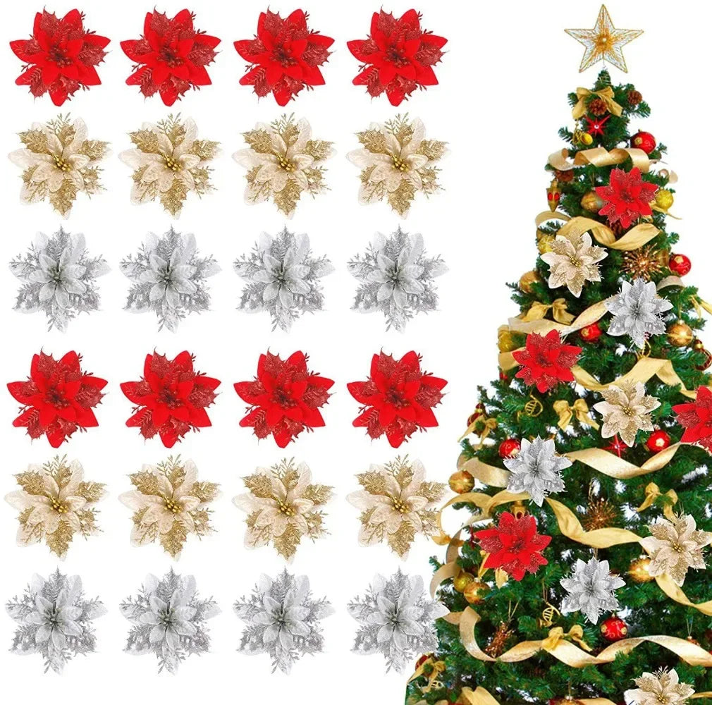 Sparkling Christmas Blossoms