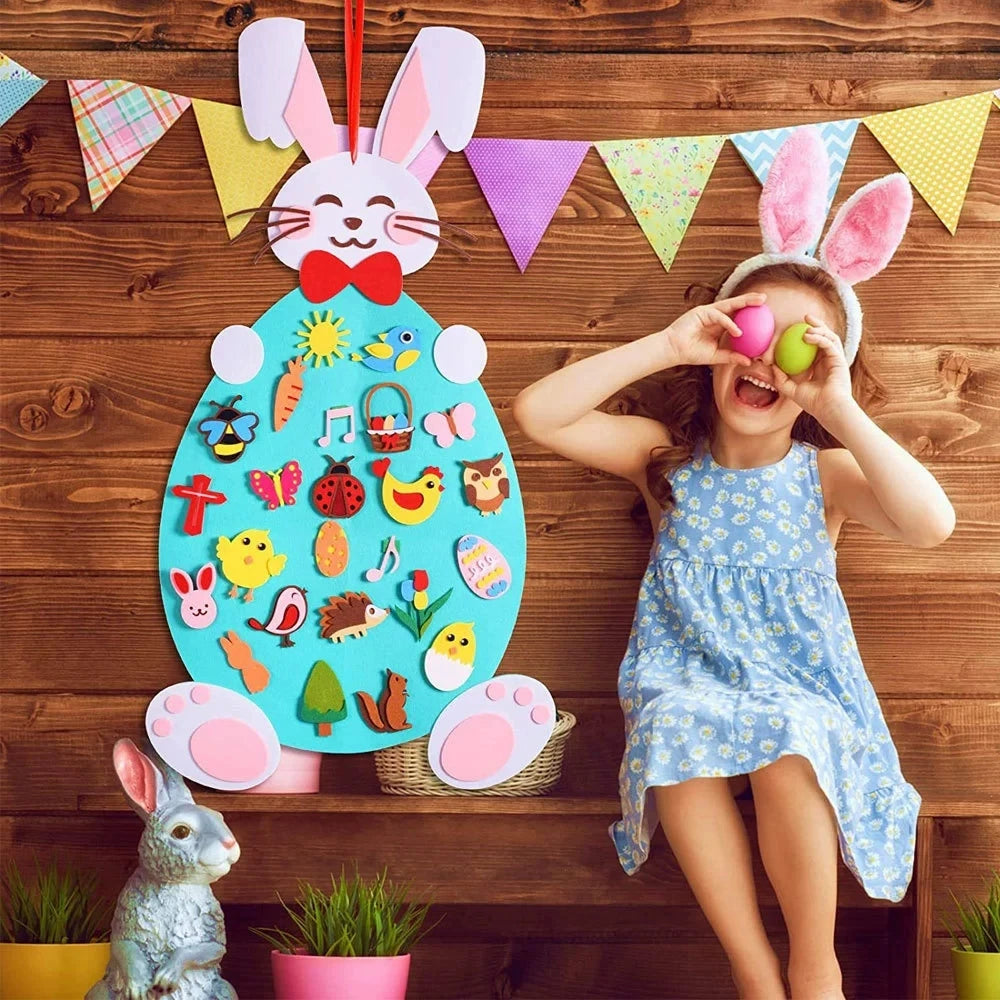 Easter Felt Craft Rabbit Kit