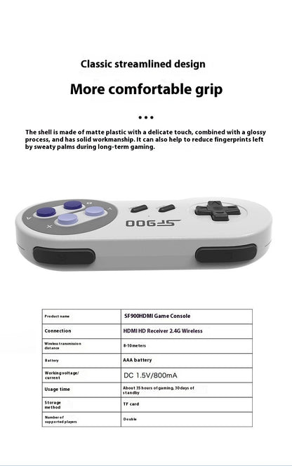 Retro TV and wireless dual player built-in 5200 games