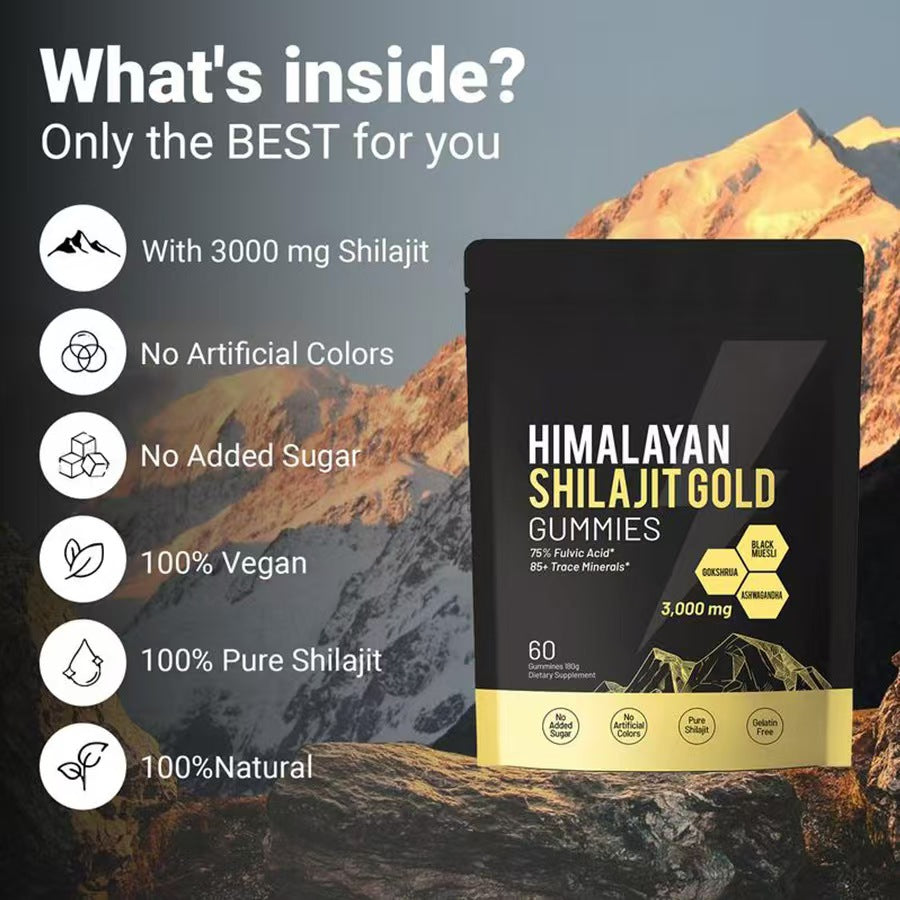 WonicaBloom Kidney Support Shilajit Gummies