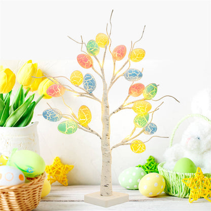 Instant Easter Ambience — Cozy LED Birch Tree Decor