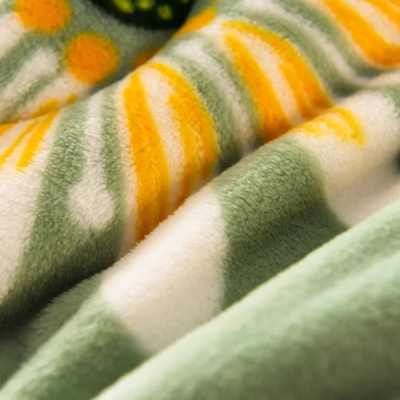 Cozy Winter Plush Blanket