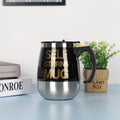 Electric Self Stirring Coffee Mug Stainless Steel