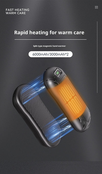 Rechargeable Pocket WarmGlow Magnetic Hand Warmer