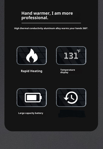 Rechargeable Pocket WarmGlow Magnetic Hand Warmer