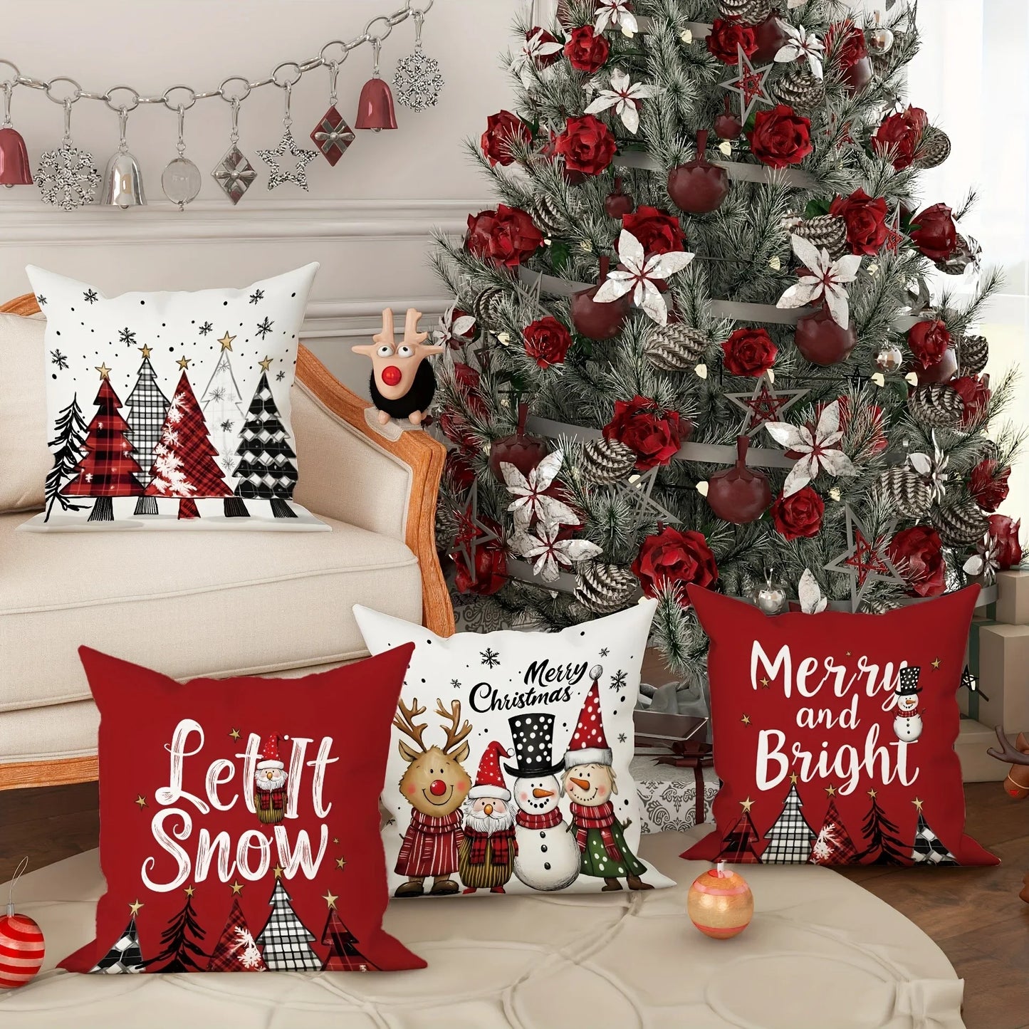 Festive Santa Pillowcase