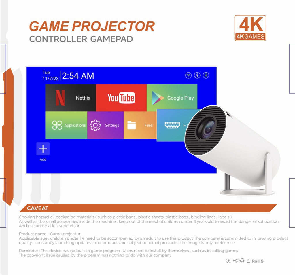 Mini 10X Plus Game HD Projector