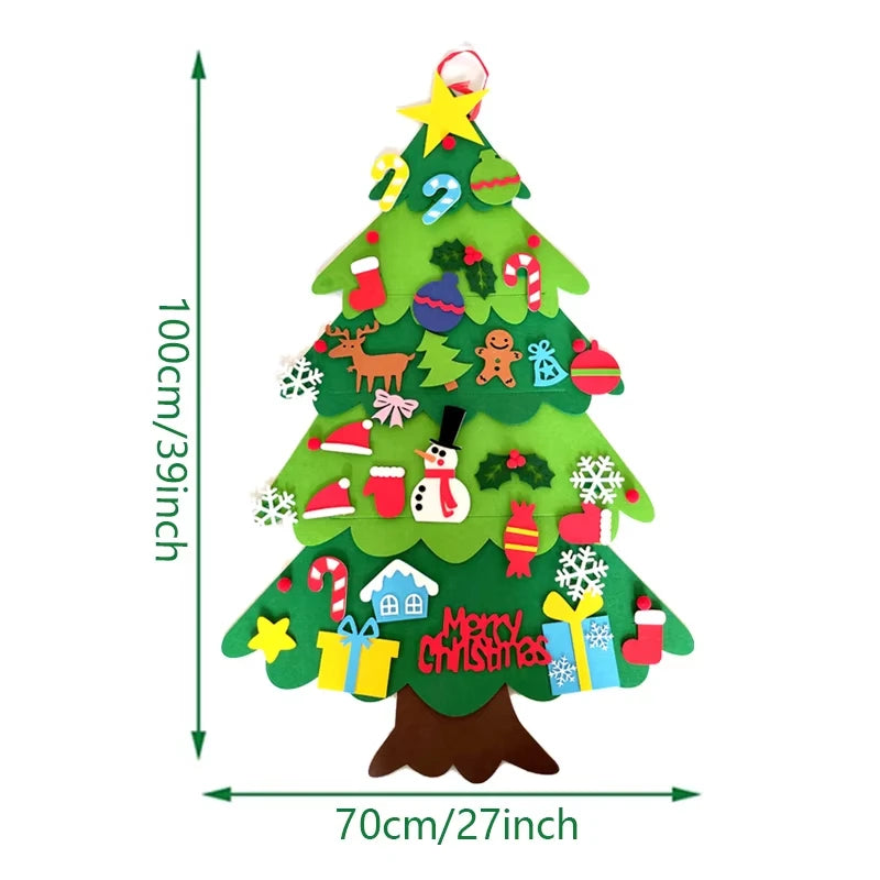 Felt DIY Christmas Tree Kit