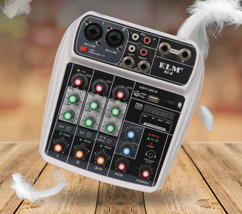 LivePro Portable Vocal Recording Mixer
