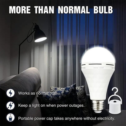 Everyday Emergency Rechargeable LED Bulb Pack Set