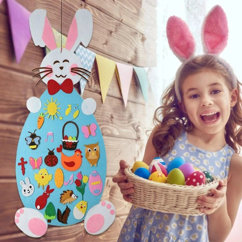 Easter Felt Craft Rabbit Kit