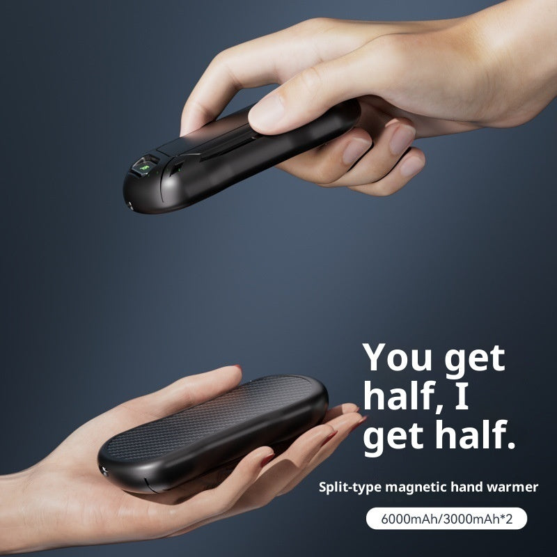 Rechargeable Pocket WarmGlow Magnetic Hand Warmer