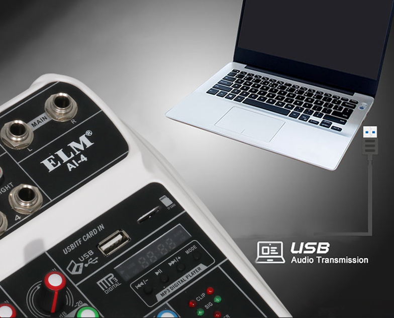 LivePro Portable Vocal Recording Mixer