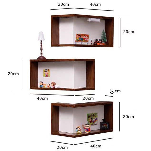 90 Degree Corner Wall Shelf |Turn Unused Corners Into Functional Storage