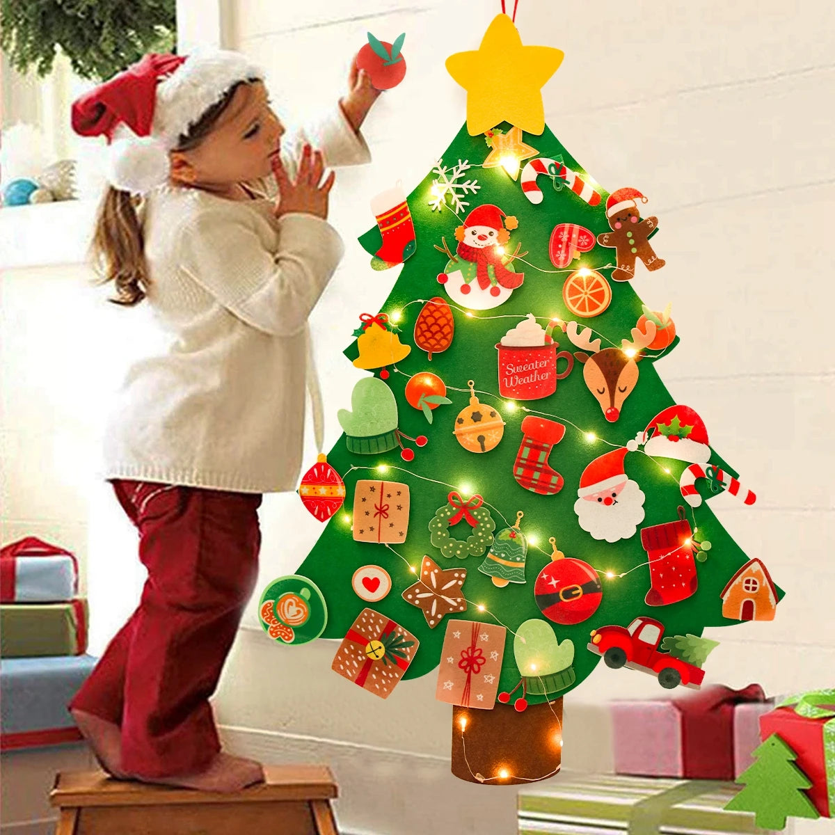 Felt Christmas Tree Kit