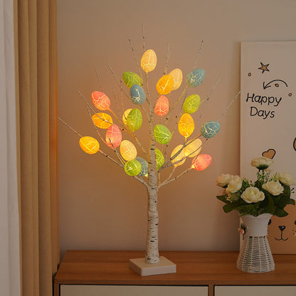 Instant Easter Ambience — Cozy LED Birch Tree Decor