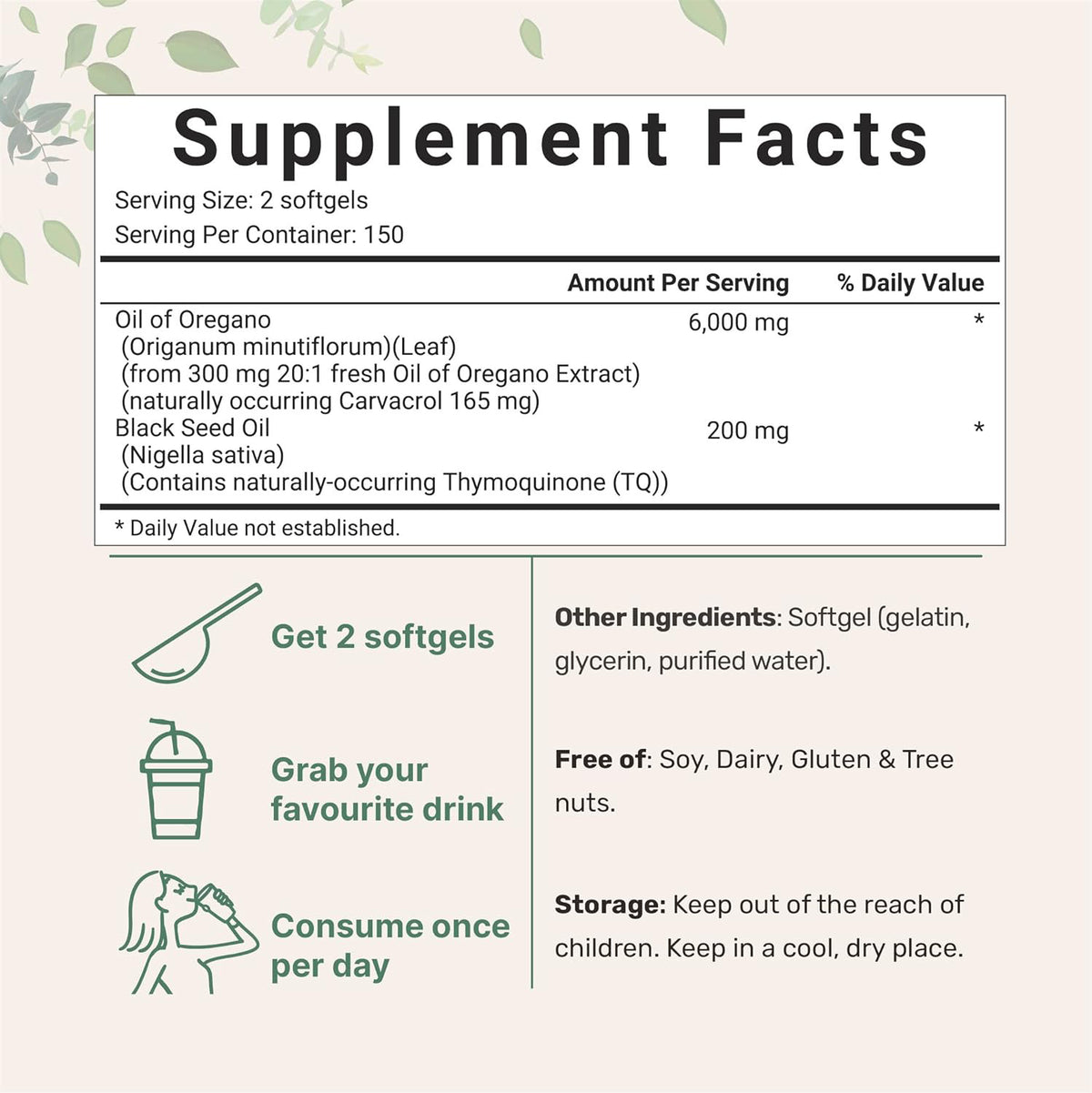 Pure Black Seed Oil Capsules