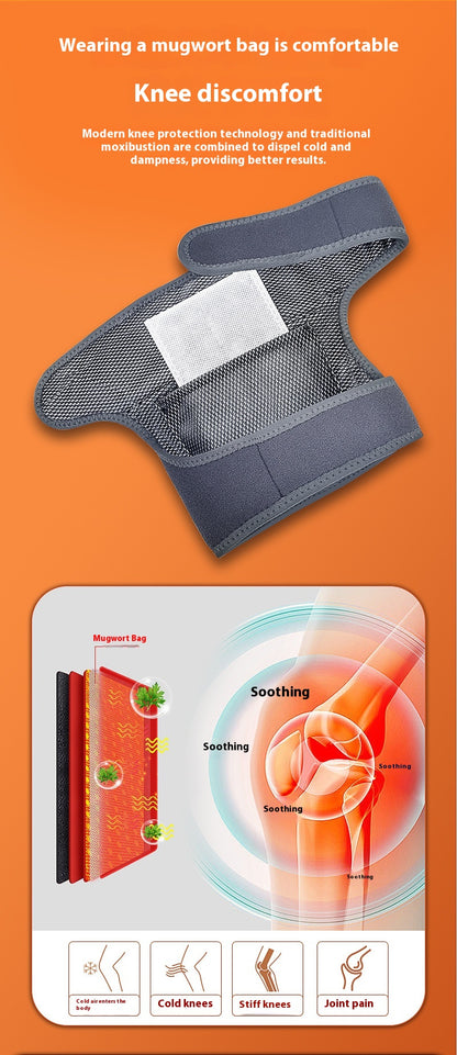 WarmFlex Self-Heating Vibration Knee Pad Massager