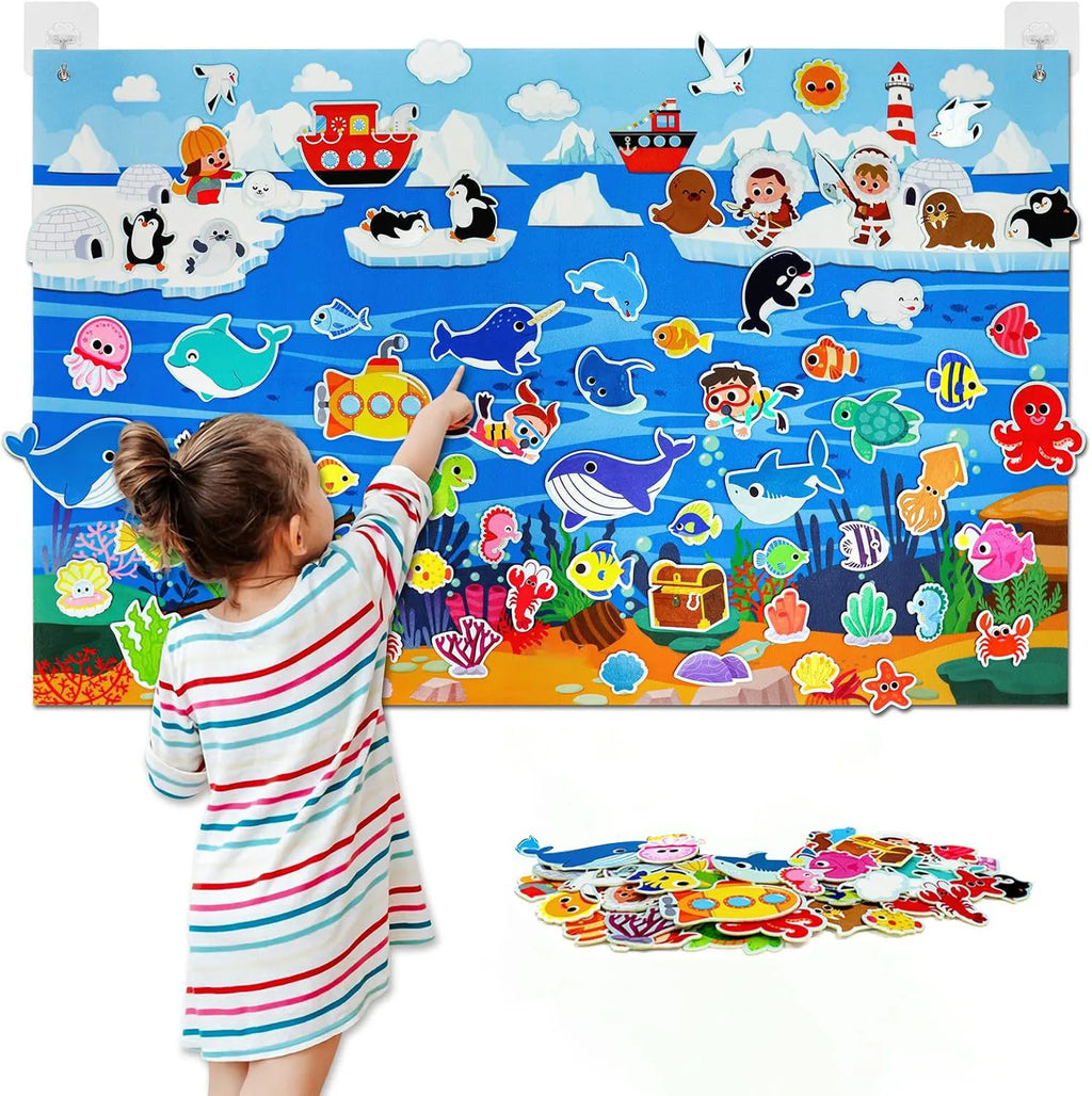 Farm Friends Felt Playset