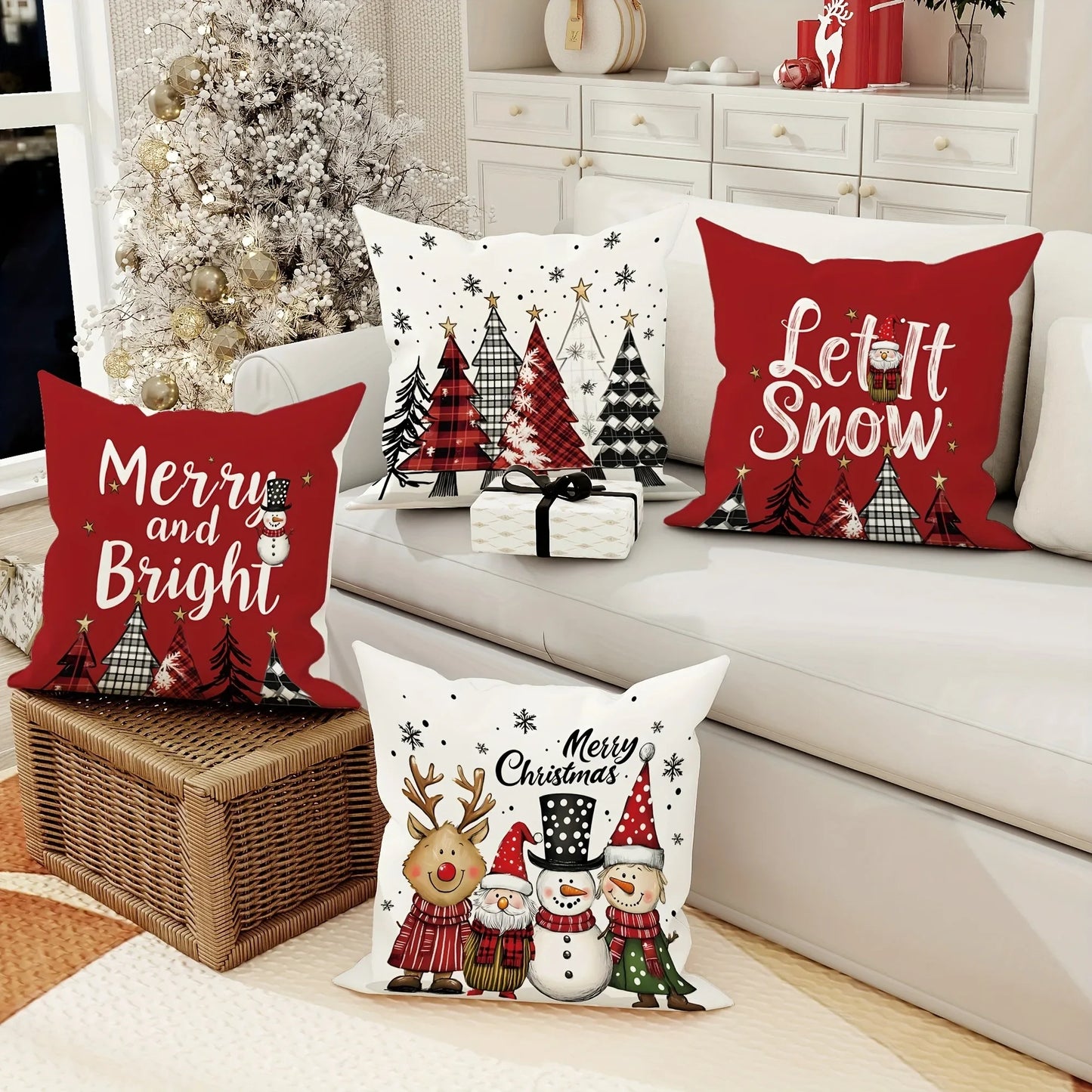 Festive Santa Pillowcase