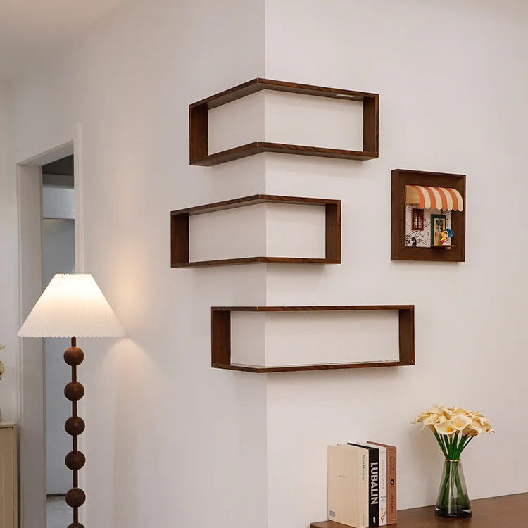 90 Degree Corner Wall Shelf |Turn Unused Corners Into Functional Storage