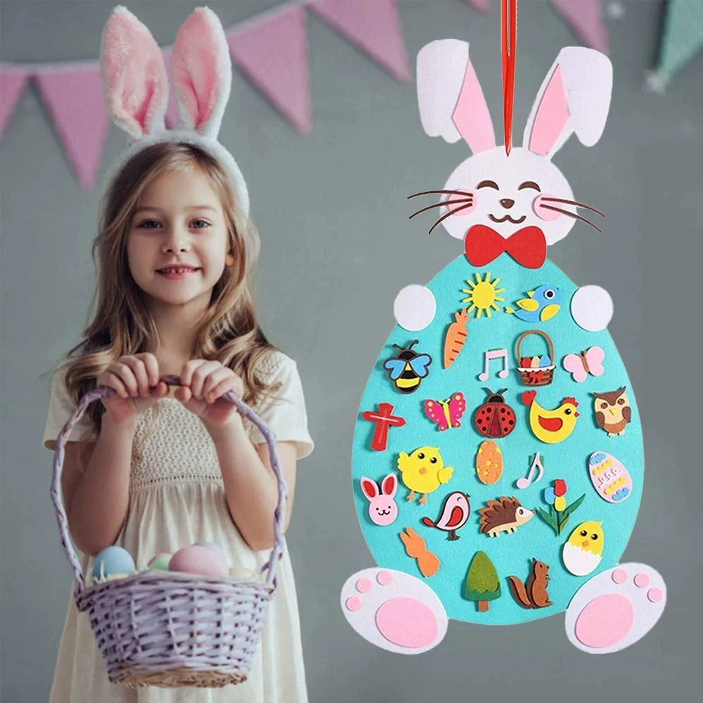 Easter Felt Craft Rabbit Kit
