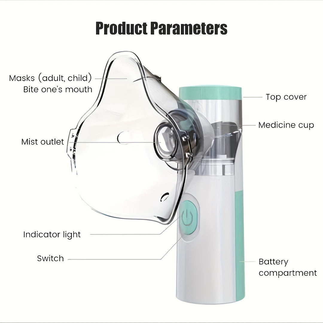Portable Pocket Mist Handheld Respiratory Relief