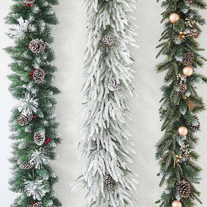 White Winter Glow Garland
