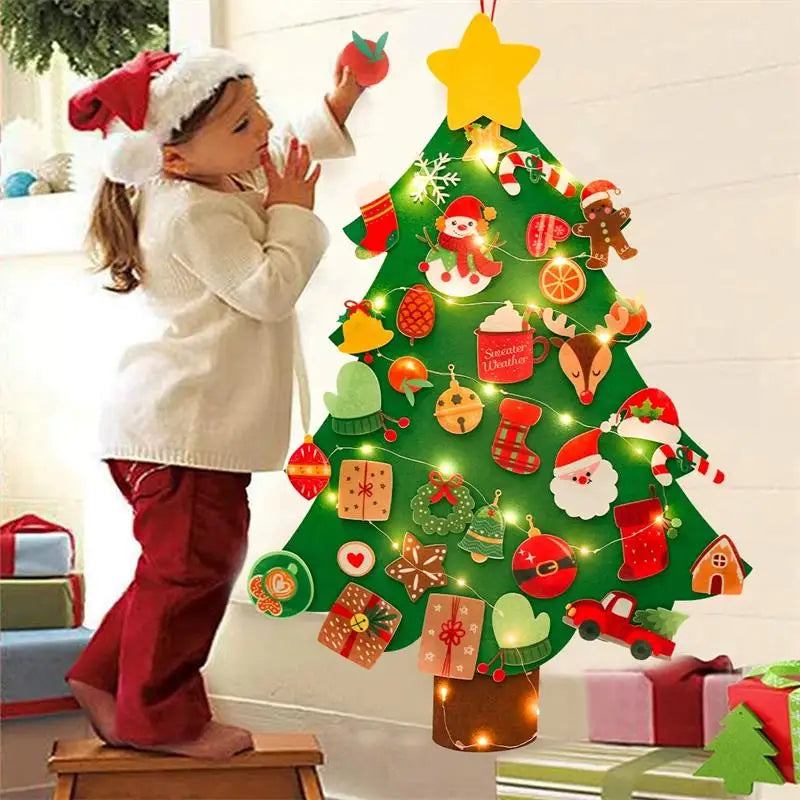 Felt DIY Christmas Tree Kit