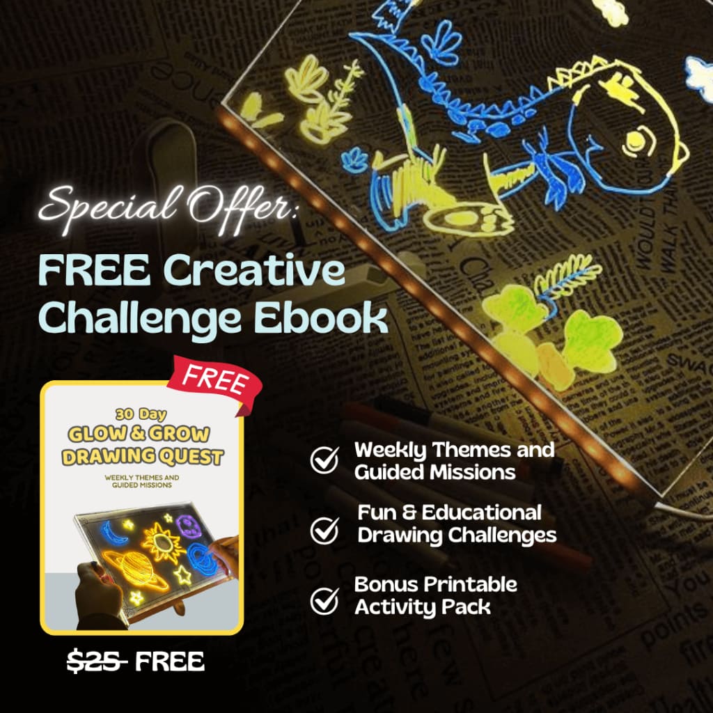 MagicGlow Sketching Neon Art Board