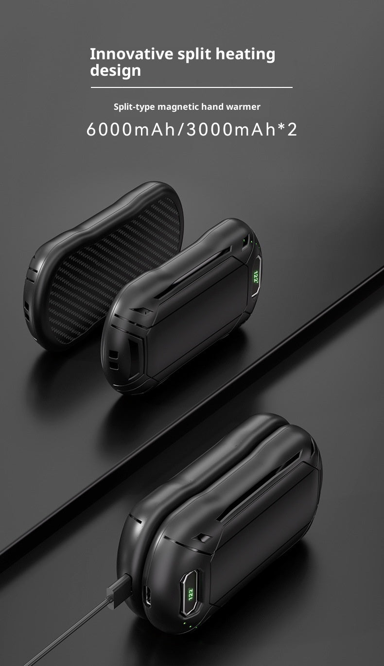 Rechargeable Pocket WarmGlow Magnetic Hand Warmer
