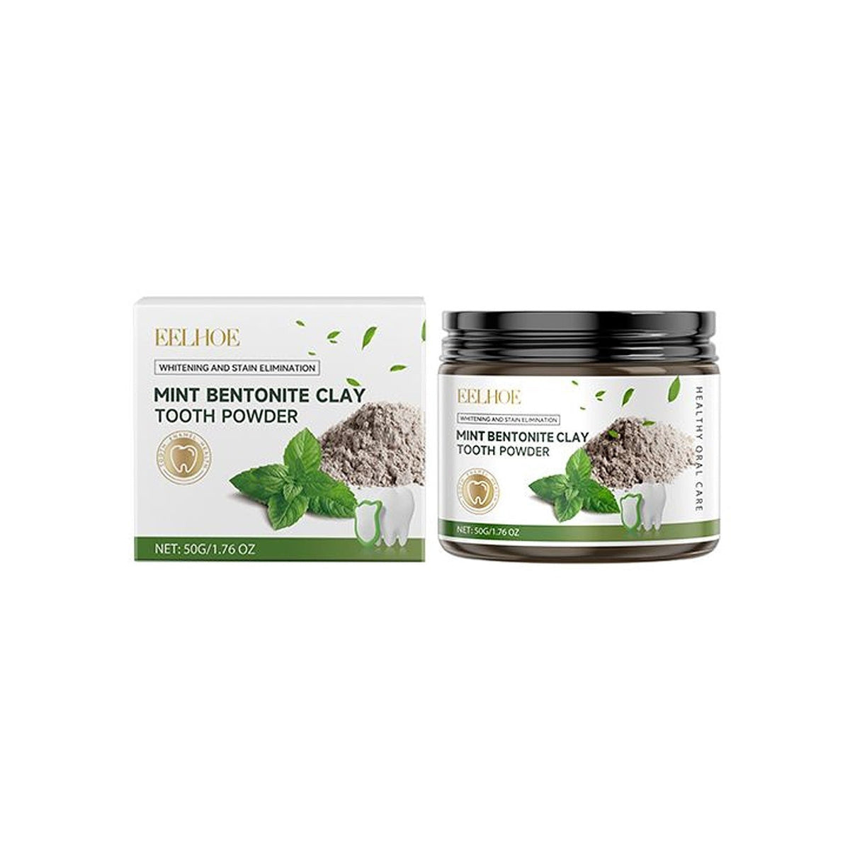 Eelhoe Volcanic Ash Teeth Daily Tooth Cleaning Powder