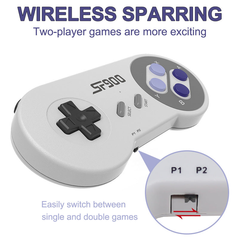 Retro TV and wireless dual player built-in 5200 games