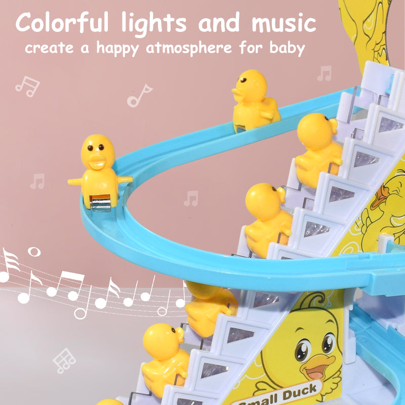 Climbing Duck Stairs Toy Set