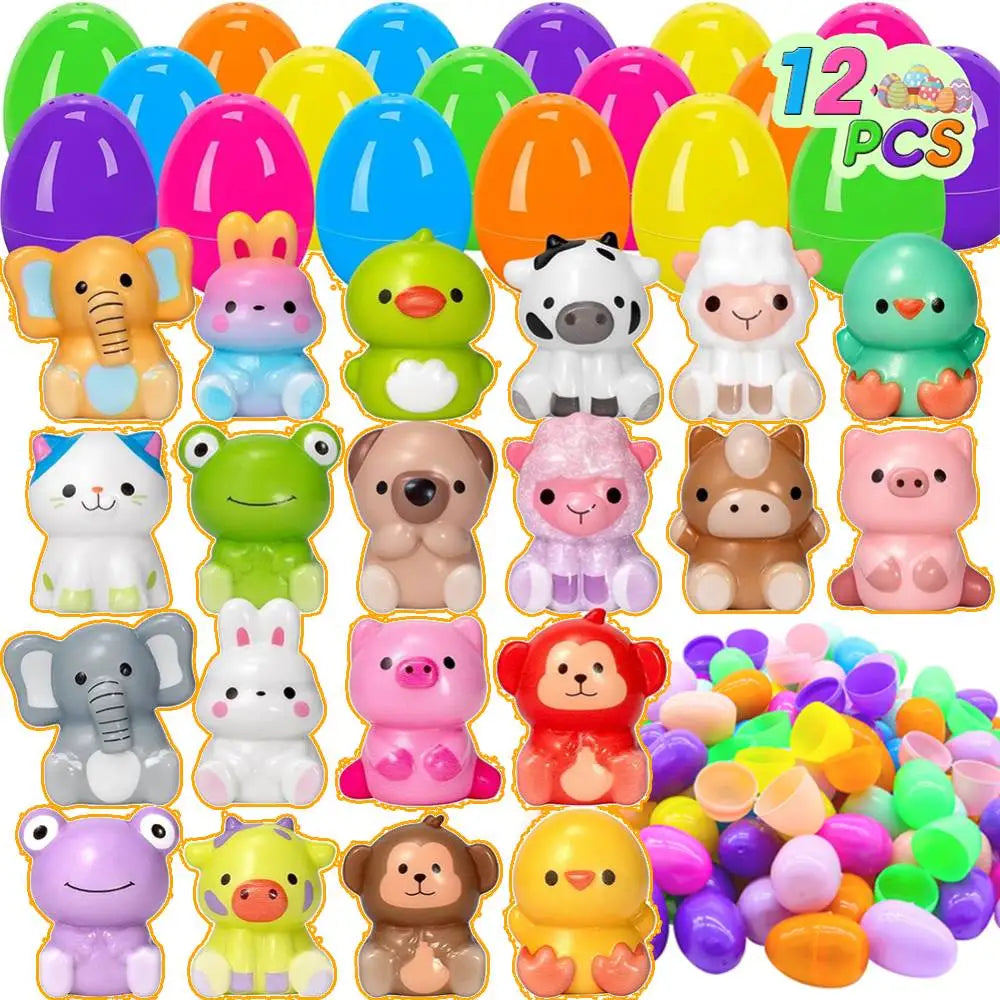 Easter Egg Colorful Slow Rebound Egg Set