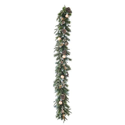 White Winter Glow Garland