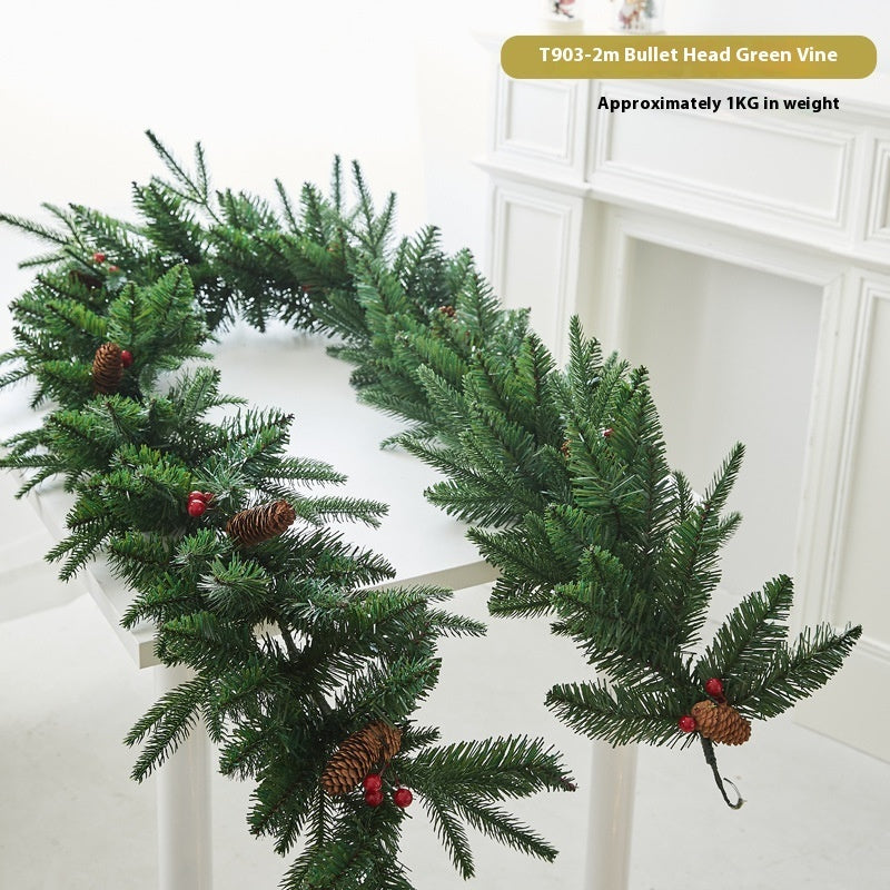 White Winter Glow Garland