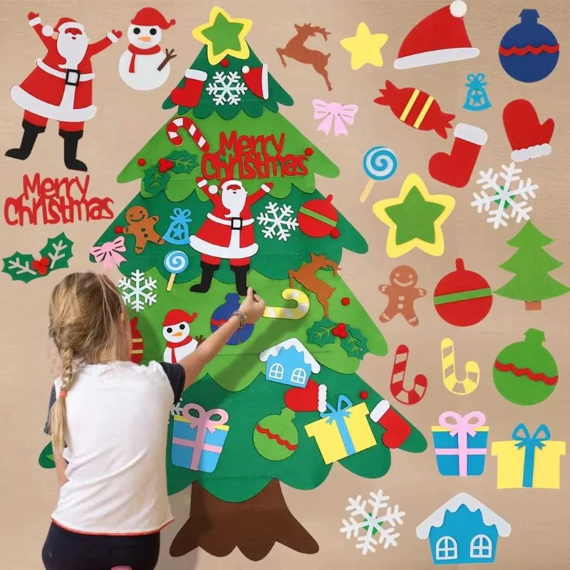Felt DIY Christmas Tree Kit
