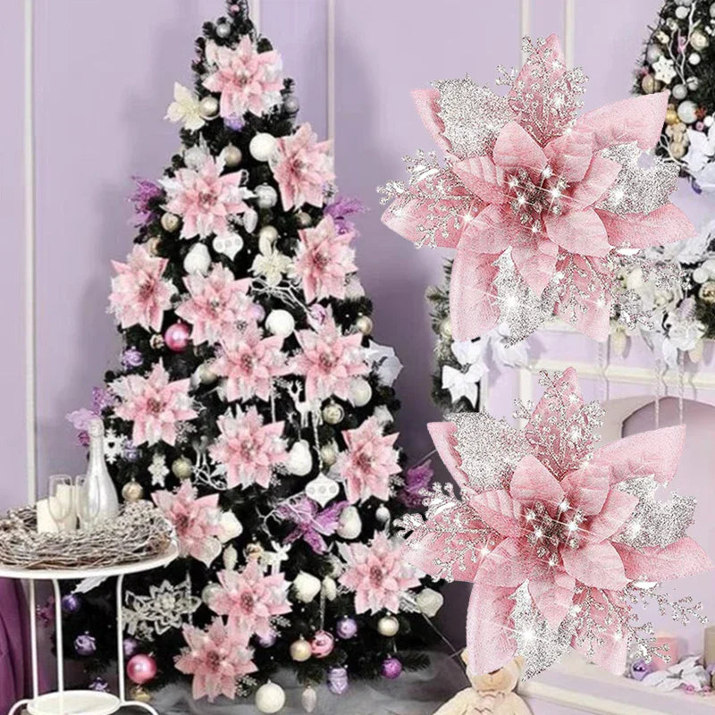 Sparkling Christmas Blossoms