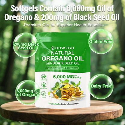 Pure Oregano Oil Wellness Softgels