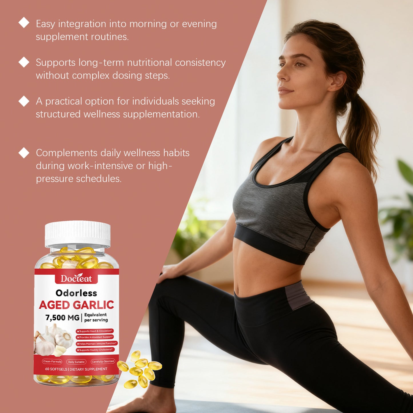 Daily Garlic Vitality Boost Softgels