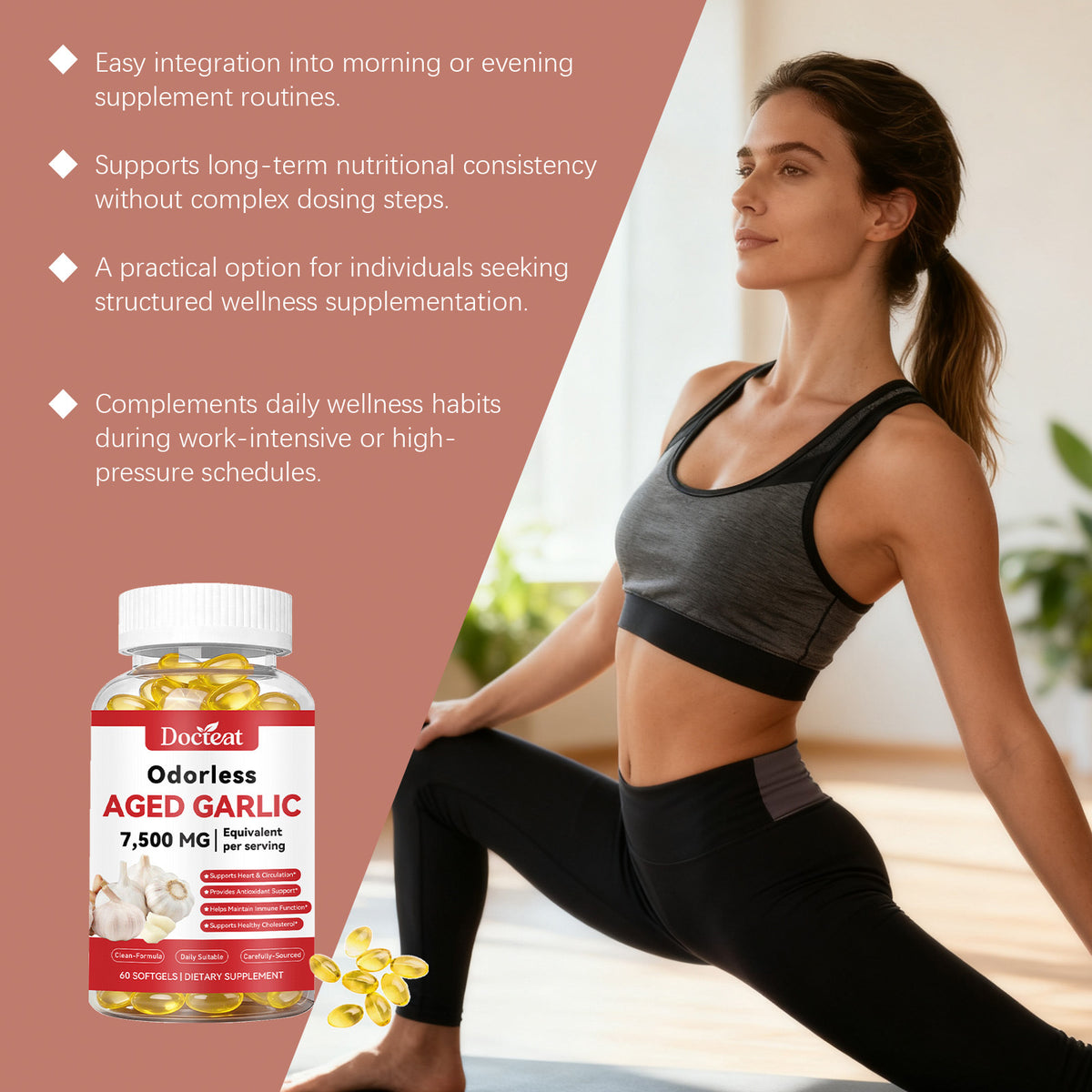 Daily Garlic Vitality Boost Softgels
