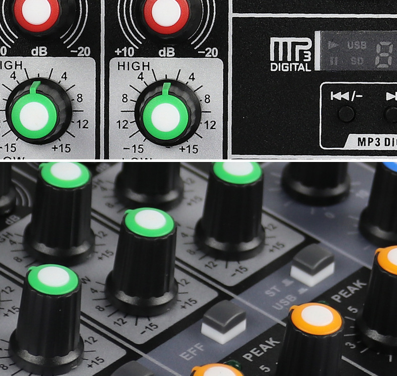 LivePro Portable Vocal Recording Mixer
