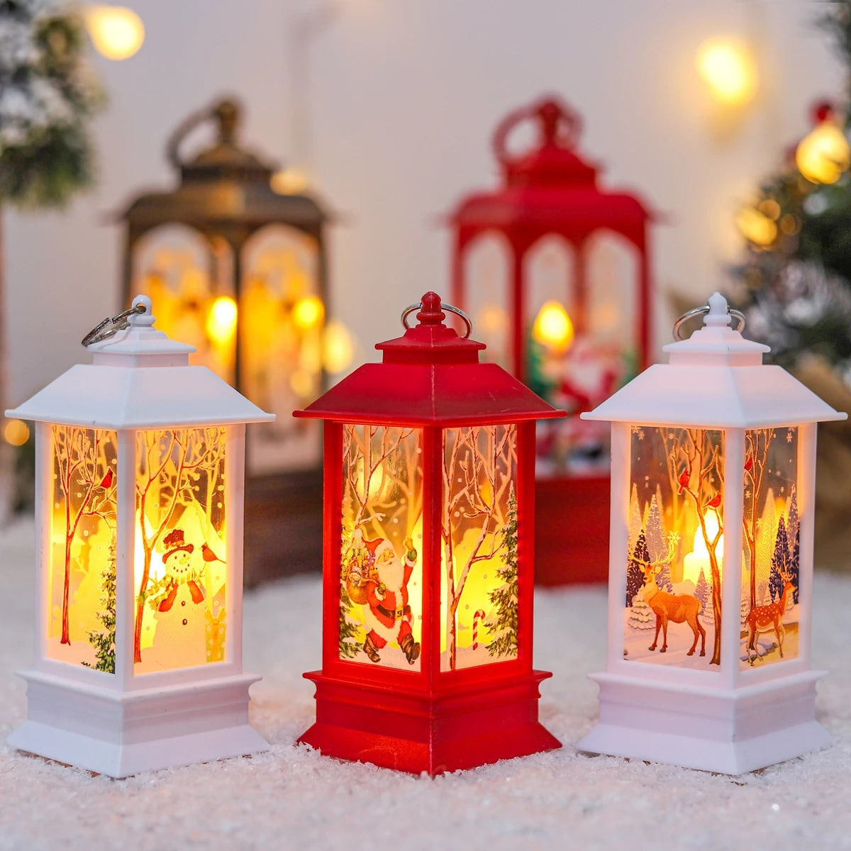 Festive Glow Lanterns