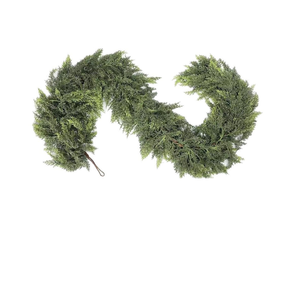 Cozy Cedar Holiday Garland Decor