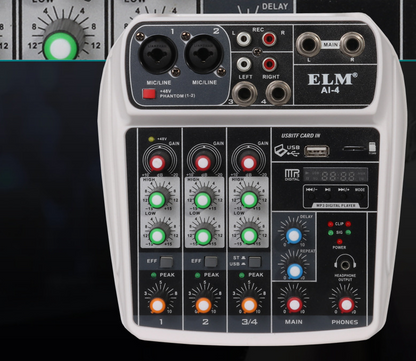 LivePro Portable Vocal Recording Mixer
