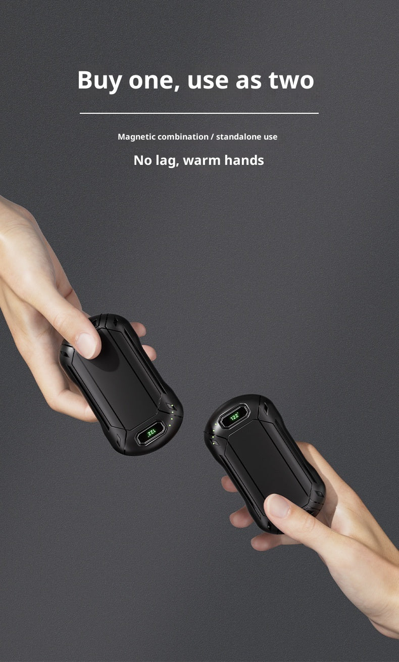 Rechargeable Pocket WarmGlow Magnetic Hand Warmer