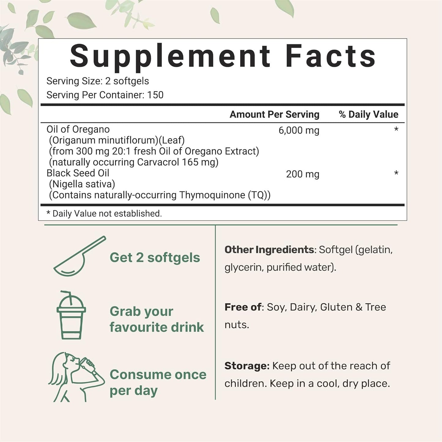 Pure Black Seed Oil Capsules
