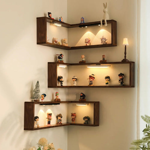 90 Degree Corner Wall Shelf |Turn Unused Corners Into Functional Storage