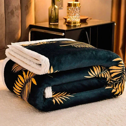 CloudSoft Cozy Sherpa Throw Blanket